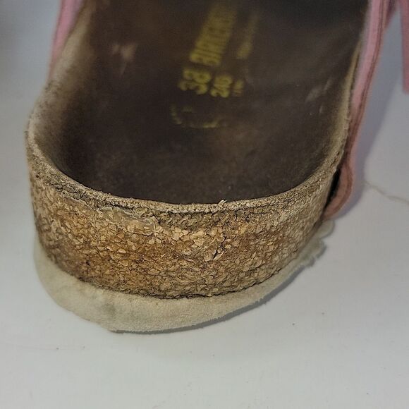 Birkenstock Gizeh Pink Snakeskin Women's Sandals - Picture 8 of 15